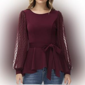 Peplum Blouse